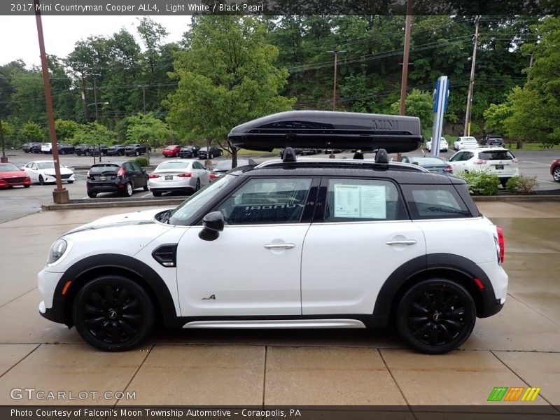 Light White / Black Pearl 2017 Mini Countryman Cooper ALL4