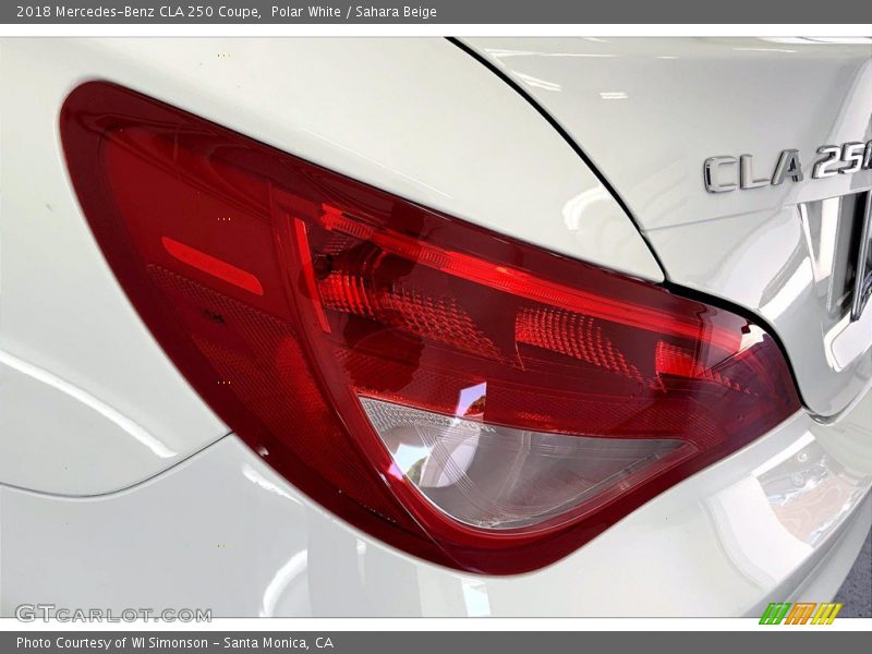 Polar White / Sahara Beige 2018 Mercedes-Benz CLA 250 Coupe