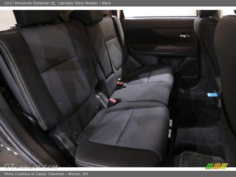 Rear Seat of 2017 Outlander SE