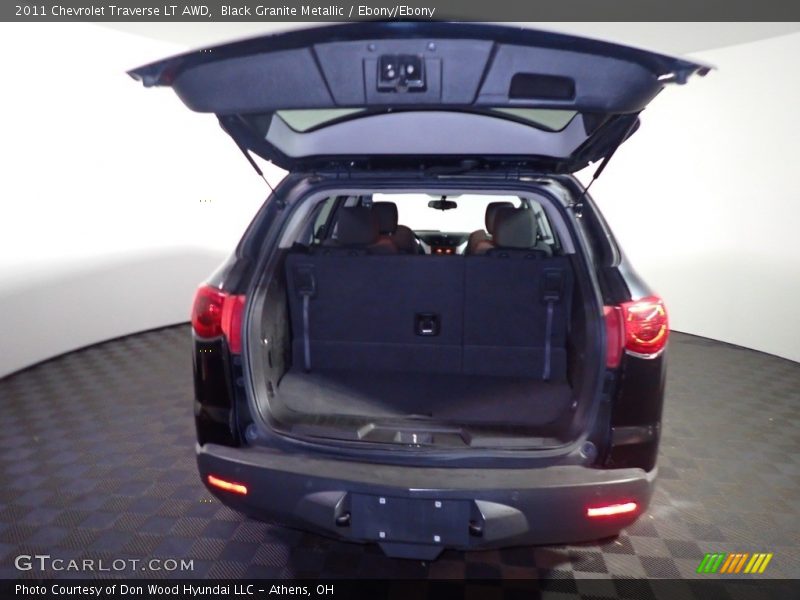 Black Granite Metallic / Ebony/Ebony 2011 Chevrolet Traverse LT AWD