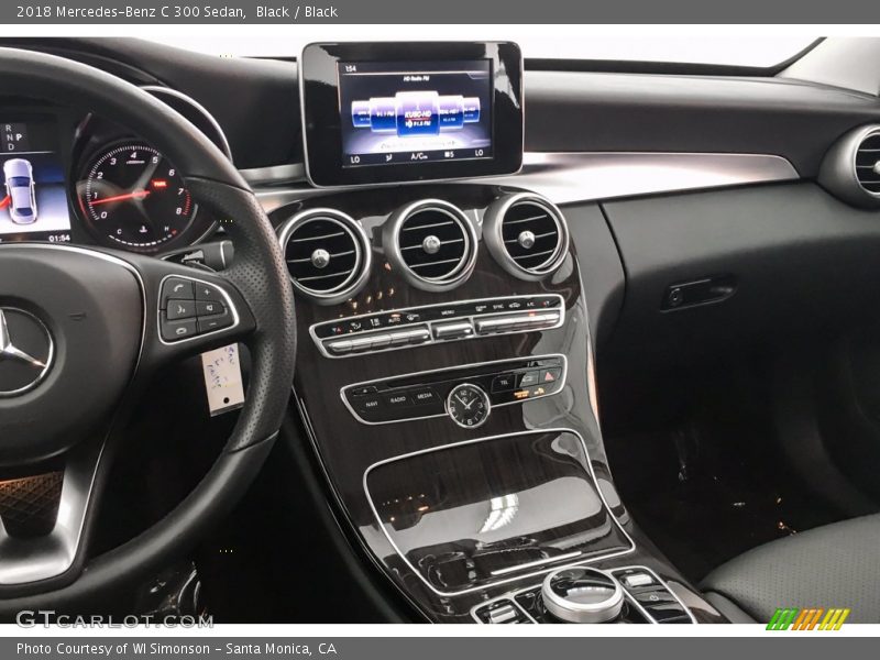 Black / Black 2018 Mercedes-Benz C 300 Sedan