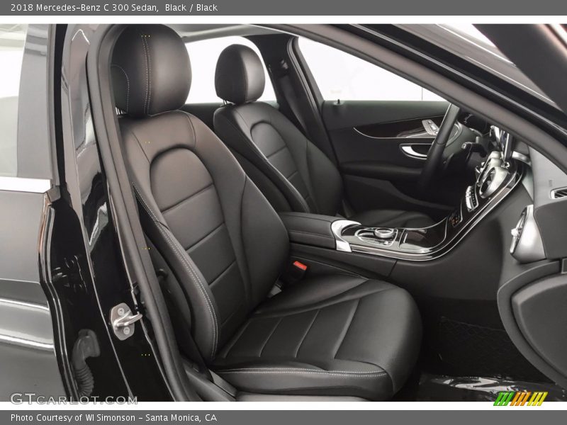 Black / Black 2018 Mercedes-Benz C 300 Sedan