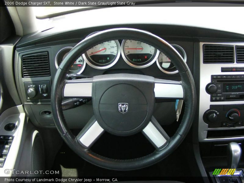 Stone White / Dark Slate Gray/Light Slate Gray 2006 Dodge Charger SXT