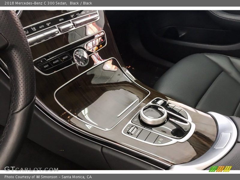 Black / Black 2018 Mercedes-Benz C 300 Sedan