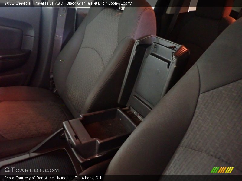 Black Granite Metallic / Ebony/Ebony 2011 Chevrolet Traverse LT AWD
