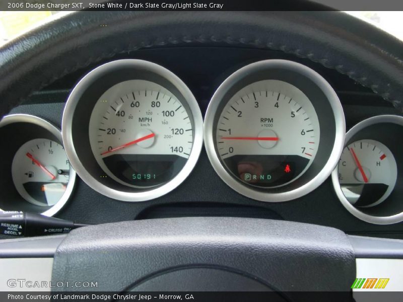 Stone White / Dark Slate Gray/Light Slate Gray 2006 Dodge Charger SXT