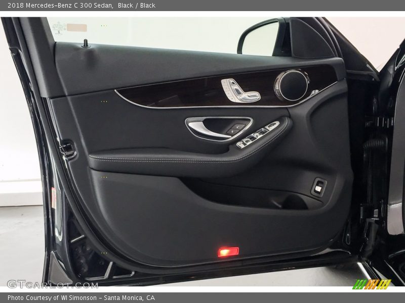 Black / Black 2018 Mercedes-Benz C 300 Sedan