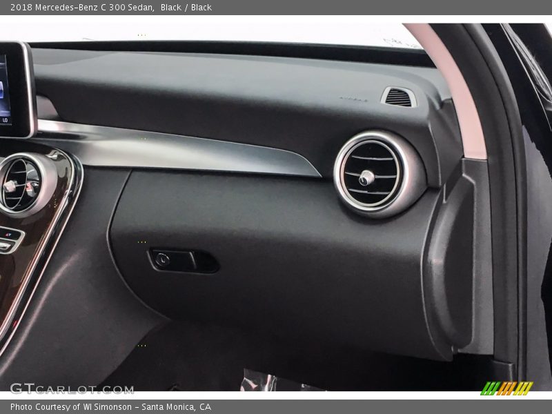 Black / Black 2018 Mercedes-Benz C 300 Sedan