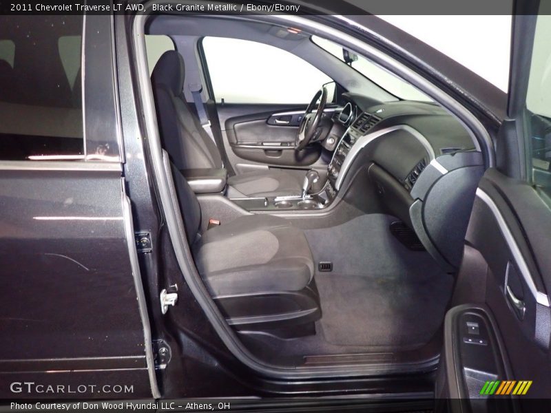 Black Granite Metallic / Ebony/Ebony 2011 Chevrolet Traverse LT AWD