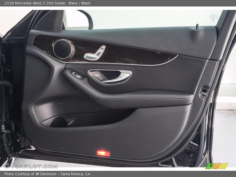 Black / Black 2018 Mercedes-Benz C 300 Sedan
