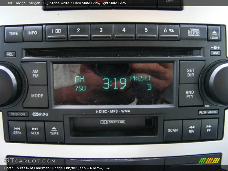 Stone White / Dark Slate Gray/Light Slate Gray 2006 Dodge Charger SXT