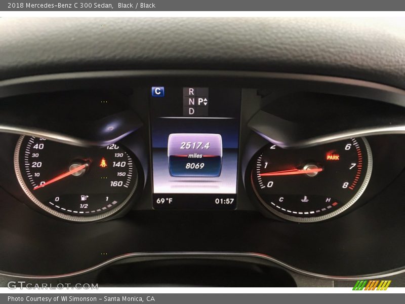 Black / Black 2018 Mercedes-Benz C 300 Sedan