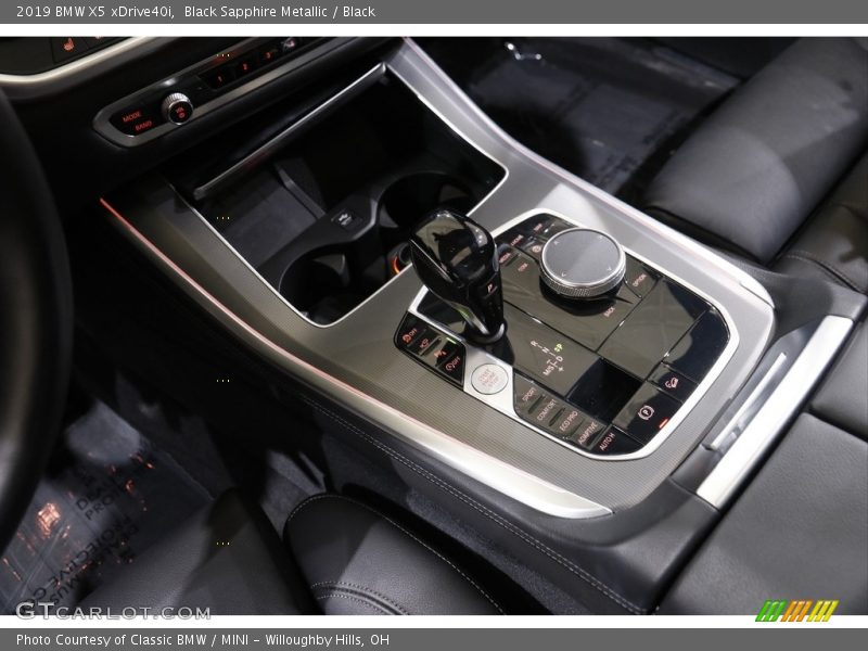 Black Sapphire Metallic / Black 2019 BMW X5 xDrive40i