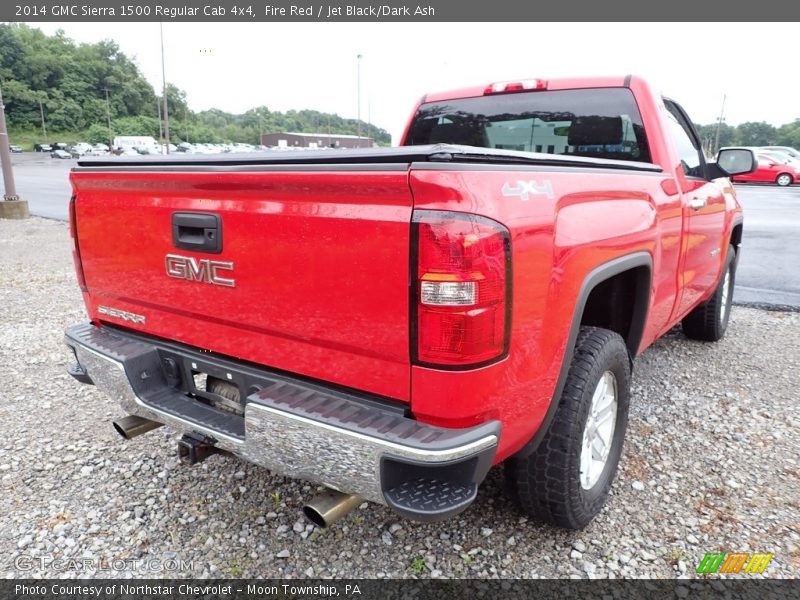 Fire Red / Jet Black/Dark Ash 2014 GMC Sierra 1500 Regular Cab 4x4