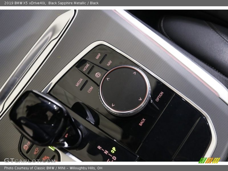 Black Sapphire Metallic / Black 2019 BMW X5 xDrive40i