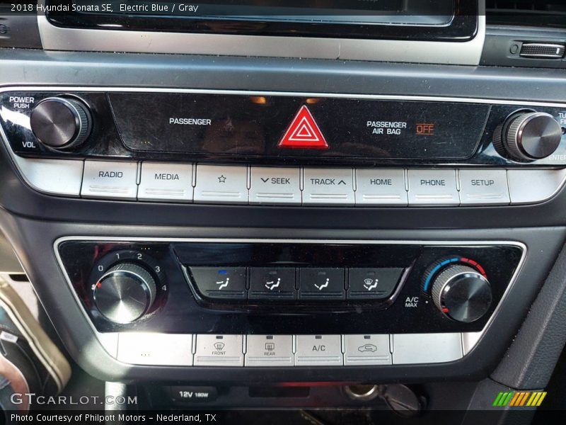 Electric Blue / Gray 2018 Hyundai Sonata SE