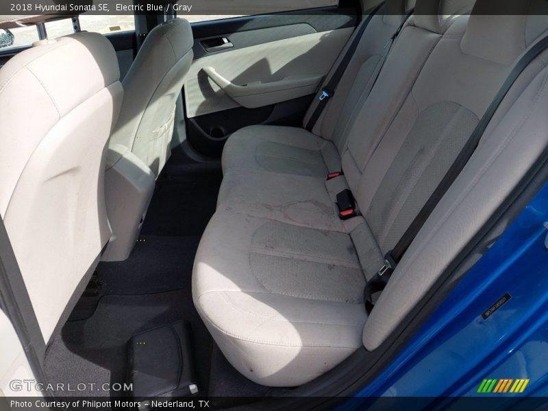 Electric Blue / Gray 2018 Hyundai Sonata SE