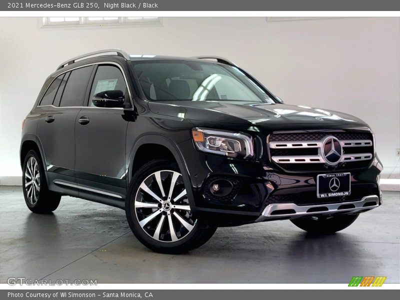 Night Black / Black 2021 Mercedes-Benz GLB 250