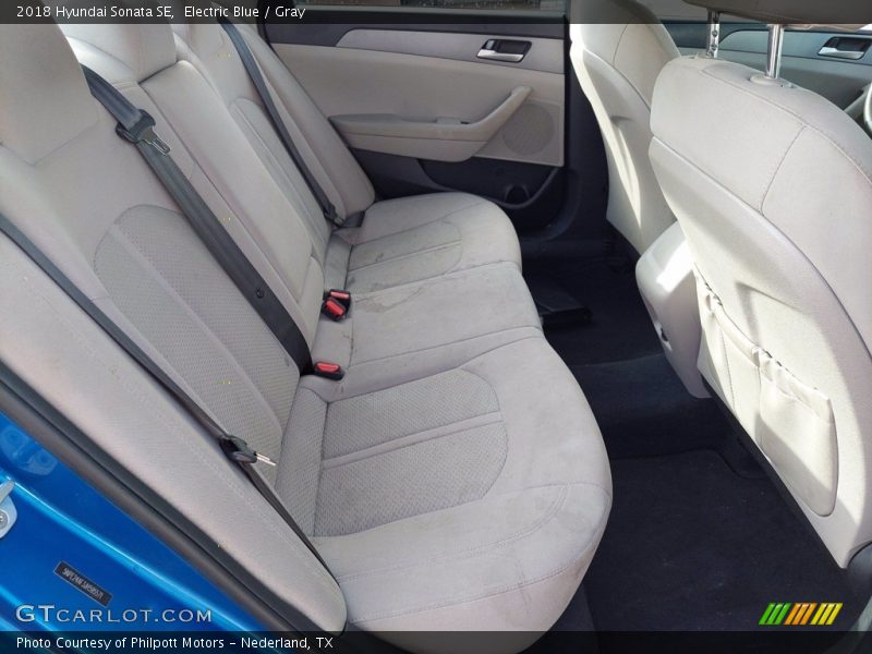 Electric Blue / Gray 2018 Hyundai Sonata SE