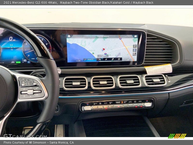 Navigation of 2021 GLS 600 4Matic