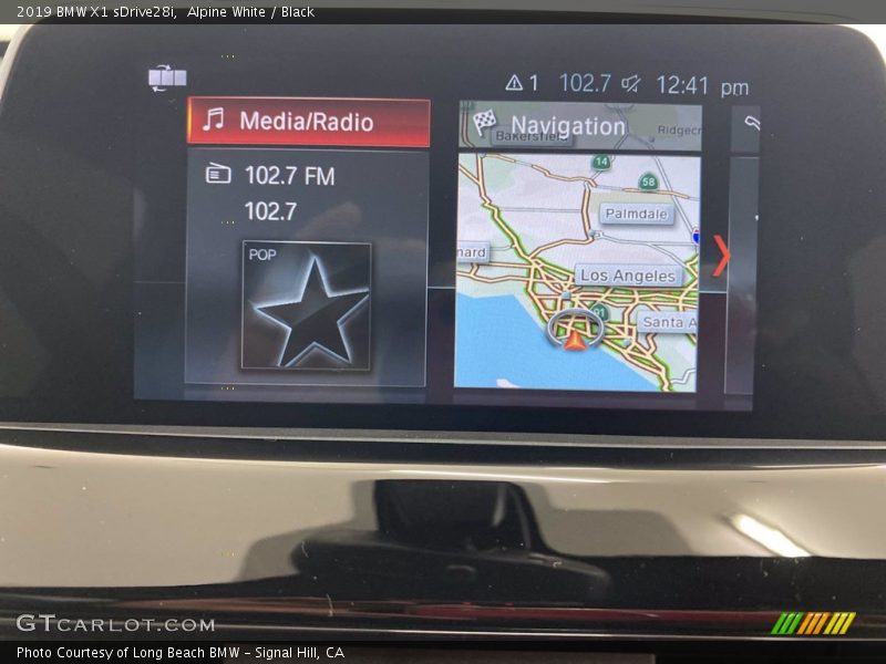 Alpine White / Black 2019 BMW X1 sDrive28i