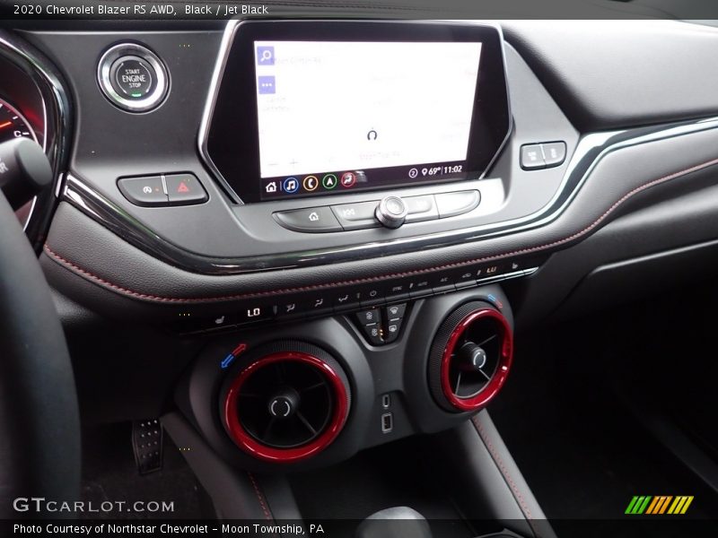 Controls of 2020 Blazer RS AWD