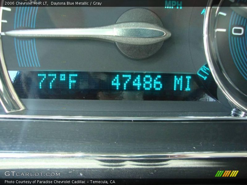 Daytona Blue Metallic / Gray 2006 Chevrolet HHR LT
