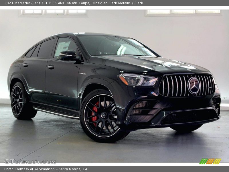 Obsidian Black Metallic / Black 2021 Mercedes-Benz GLE 63 S AMG 4Matic Coupe