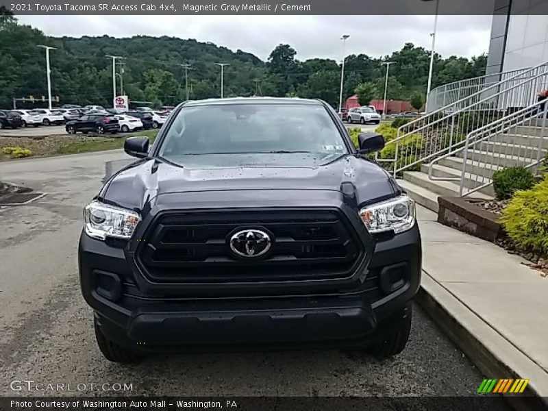 Magnetic Gray Metallic / Cement 2021 Toyota Tacoma SR Access Cab 4x4
