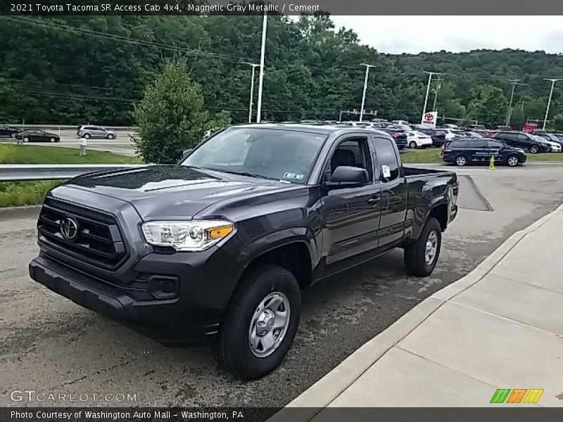 Magnetic Gray Metallic / Cement 2021 Toyota Tacoma SR Access Cab 4x4