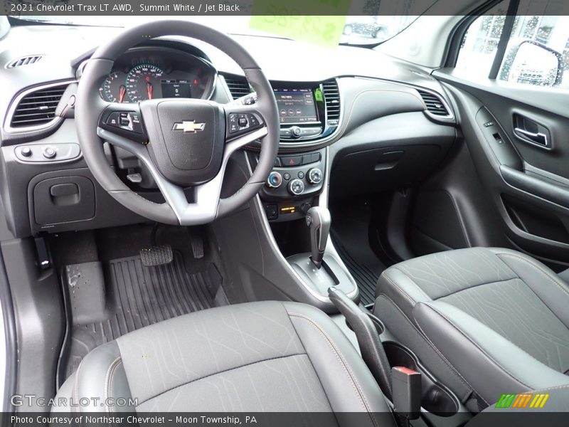 Front Seat of 2021 Trax LT AWD