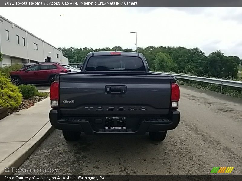 Magnetic Gray Metallic / Cement 2021 Toyota Tacoma SR Access Cab 4x4