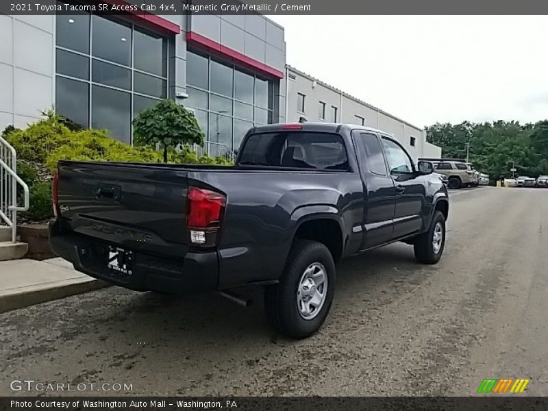 Magnetic Gray Metallic / Cement 2021 Toyota Tacoma SR Access Cab 4x4