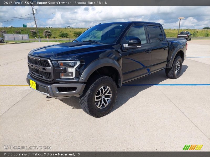 Shadow Black / Black 2017 Ford F150 SVT Raptor SuperCrew 4x4