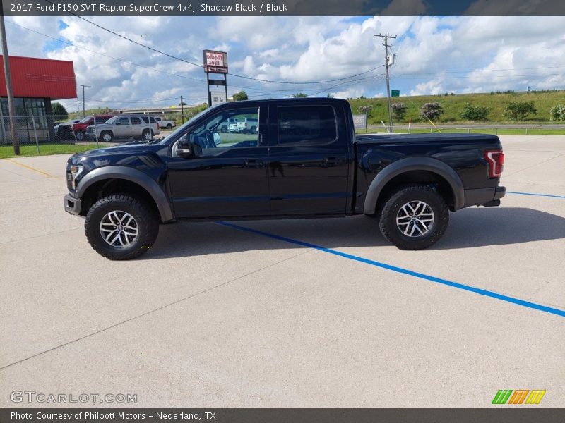Shadow Black / Black 2017 Ford F150 SVT Raptor SuperCrew 4x4