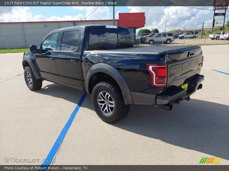 Shadow Black / Black 2017 Ford F150 SVT Raptor SuperCrew 4x4