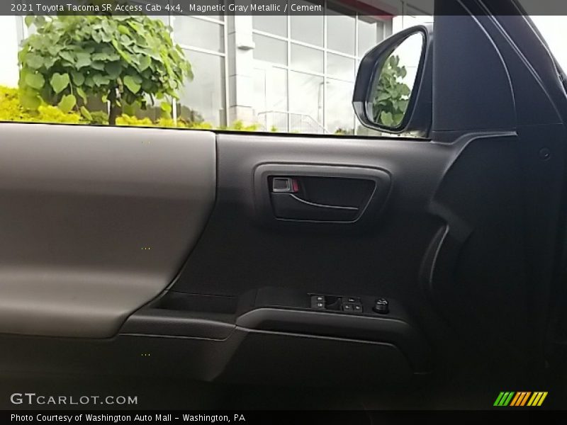 Magnetic Gray Metallic / Cement 2021 Toyota Tacoma SR Access Cab 4x4