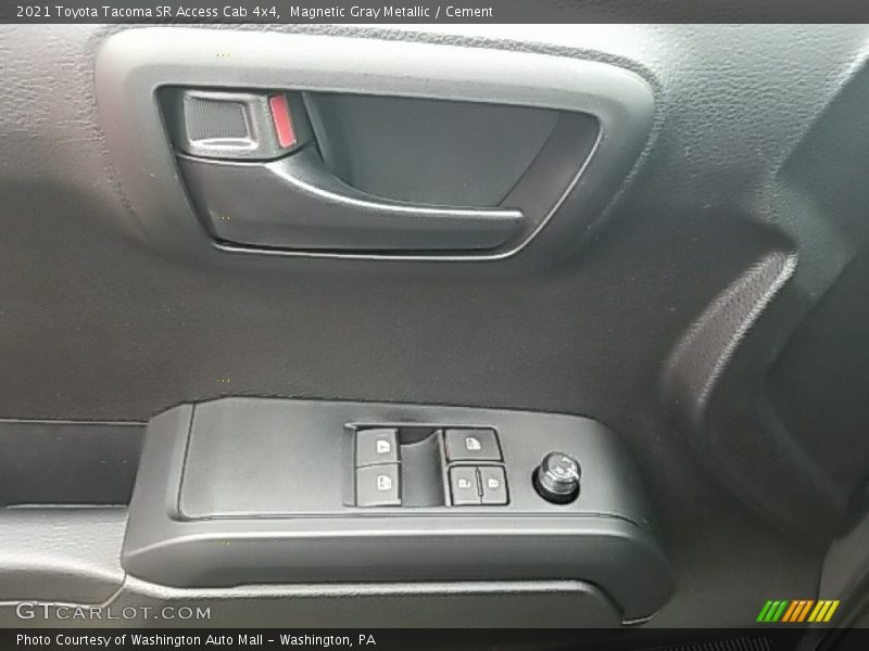 Magnetic Gray Metallic / Cement 2021 Toyota Tacoma SR Access Cab 4x4