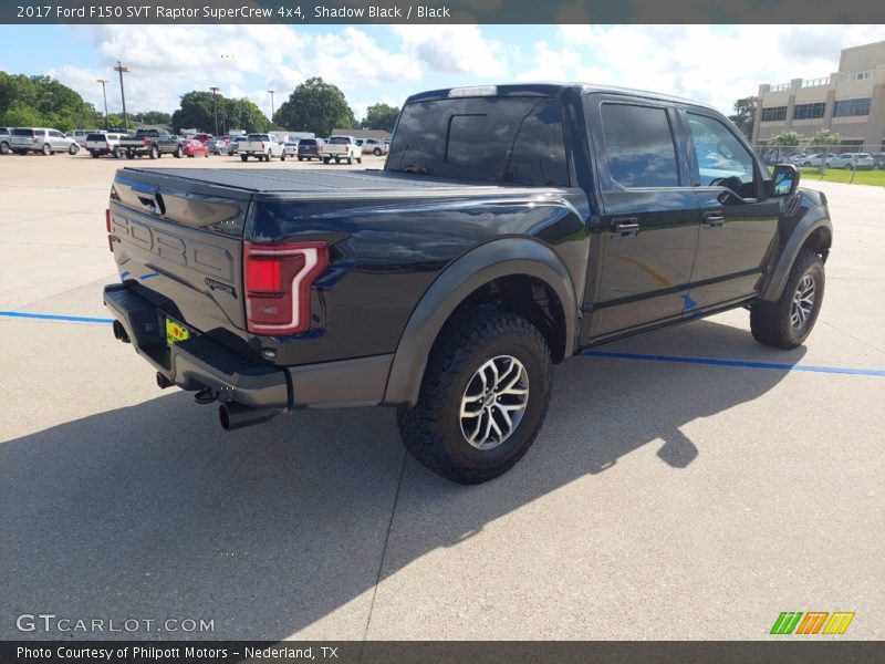 Shadow Black / Black 2017 Ford F150 SVT Raptor SuperCrew 4x4