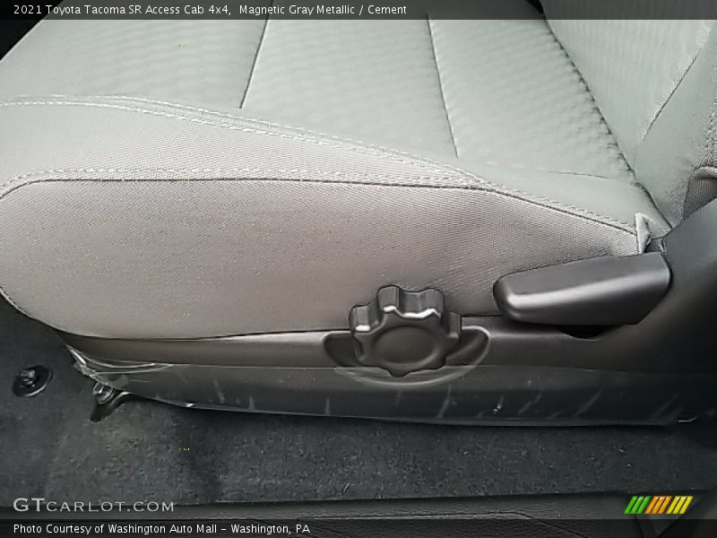 Magnetic Gray Metallic / Cement 2021 Toyota Tacoma SR Access Cab 4x4