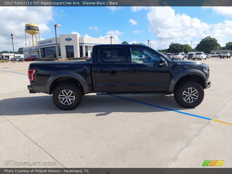 Shadow Black / Black 2017 Ford F150 SVT Raptor SuperCrew 4x4
