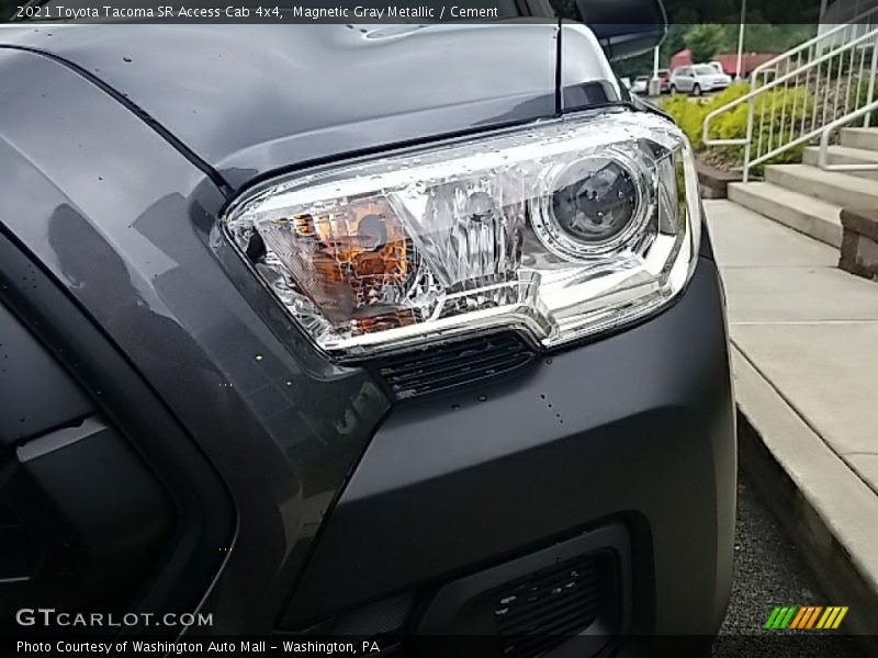 Magnetic Gray Metallic / Cement 2021 Toyota Tacoma SR Access Cab 4x4