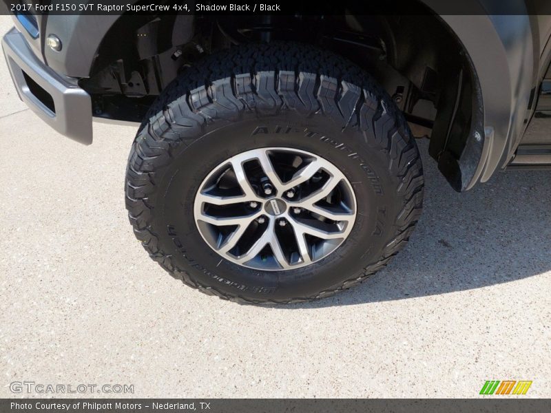 Shadow Black / Black 2017 Ford F150 SVT Raptor SuperCrew 4x4