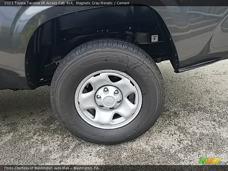 Magnetic Gray Metallic / Cement 2021 Toyota Tacoma SR Access Cab 4x4