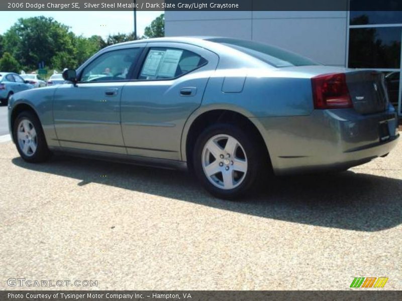 Silver Steel Metallic / Dark Slate Gray/Light Graystone 2006 Dodge Charger SE