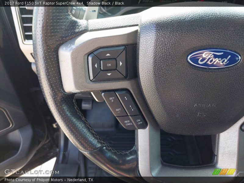 Shadow Black / Black 2017 Ford F150 SVT Raptor SuperCrew 4x4
