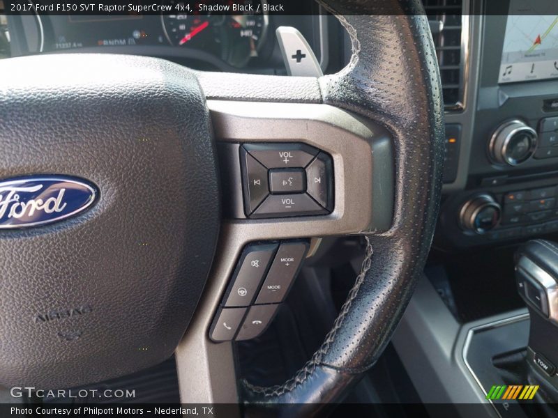 Shadow Black / Black 2017 Ford F150 SVT Raptor SuperCrew 4x4