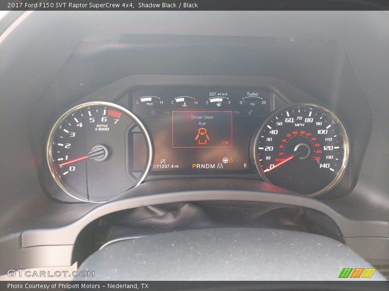 Shadow Black / Black 2017 Ford F150 SVT Raptor SuperCrew 4x4
