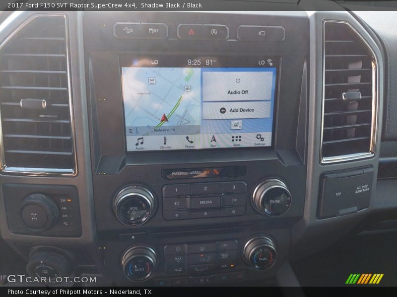 Shadow Black / Black 2017 Ford F150 SVT Raptor SuperCrew 4x4