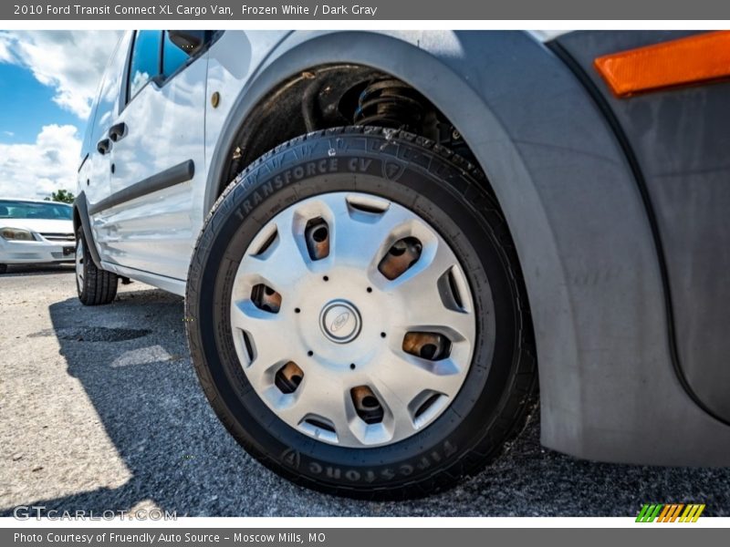 Frozen White / Dark Gray 2010 Ford Transit Connect XL Cargo Van